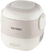 Tayama 1.5 Cup Portable Mini Rice Cooker, White (TMRC-03R) - Image 3