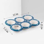 Wisenvoy Muffin Pan Cupcake Pan Ceramic Muffin Tin Cupcake Tin Popover Pan Muffin Pans Nonstick 6 Cupcake Tray - Image 5