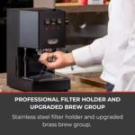 Gaggia RI9380/49 Classic Evo Pro Espresso Machine, Thunder Black, Small - Image 5