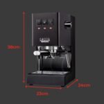 Gaggia RI9380/49 Classic Evo Pro Espresso Machine, Thunder Black, Small - Image 6
