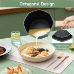 RealCool Pots and Pans Set Non Stick, 8 Pieces Induction Cookware, Octagon Nonstick Kitchen Cookware Sets with Frying Pans/Casserole/Saucepan(PFOS, PFOA Free) - Image 5
