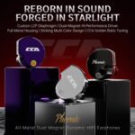 CCA Phoenix in-Ear Monitor Headphones, Dual-Magnet Dynamic Driver IEM with HiFi Clear Sound & Deep Bass, Full-Metal Professional Gaming Earbuds for Musicians, Singers - Image 3