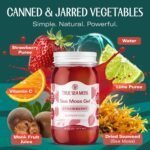 TrueSeaMoss Sea Moss Gel – Made in USA – Wildcrafted Seamoss, Fruits & Jarred Vegetables – Strawberry, Pack of 1 (Labels may Vary) - Image 4