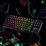 Redragon K660RGB-PRO (K556 TKL) Wireless Gaming Keyboard, 80% 87 Keys BT/2.4Ghz Tri-Mode Aluminum Mechanical Keyboard w/Mac Function Keys, Hot-Swap Sockets & Noise Absorbing Form, Red Switch - Image 7