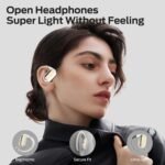 Monster Open Ear AC322 Wireless Earbuds, Bluetooth 5.4, 36H Playtime, IPX5 Waterproof, Open-Ear Design with Adjustable Ear Hooks, Secure Fit for Running & Workout, Clear Calls White - Image 3