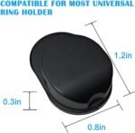 Sonku 6 Piece Ring Hook Mount Accessories, Upgrade Version Phone Mount Hook for Universal Cellphone Finger Ring Holder Grip Stand - (Black) - Image 3