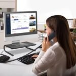 suptek Monitor Stand Riser for Computer,Laptop,Printer, Notebook and All Flat Screen Display with Vented Metal Platform and 4 Inches Height Underneath Storage (MST004) - Image 3