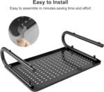 suptek Monitor Stand Riser for Computer,Laptop,Printer, Notebook and All Flat Screen Display with Vented Metal Platform and 4 Inches Height Underneath Storage (MST004) - Image 6