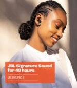 JBL Live Pro 2 - True Wireless Noise Cancelling Earbuds, up to 40 Hours of Playback with Wireless Charging, 6 mics for Perfect Calls, Touch & Voice Control, IPX5 Water Resistant (Rose) - Image 5