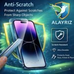 3 Pack Tempered Glass Screen Protector for iPhone 17 Pro - 9H Hardness, Anti-Fingerprint, Bubble-Free, Easy to Install - Image 4