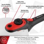 Magefesa Activa2 5.3-Quart Stainless Steel Pressure Cooker – 2 Cooking Programs, Works on All Stovetops, Red Handle - Image 5