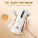 Travel Kettle, Portable Travel Tea Electric Kettle for Hot Water, Small Kettle with 4 Temperature Controls, 304 Stainless Steel, Fast Boiling Water with Auto Shut-Off (White, 400ML) - Image 4