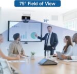 Webcam for PC, Computer Camera for Desktop, 1080P Webcam with Tripod,USB Web Cam, 2 Noise Reduction Mics, Built-in Privacy Cover,Plug&Play - Image 5