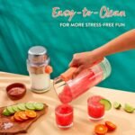 Margaritaville Maui Portable Frozen Drink Machine and Blender Ideal for Resort-Quality Shaved Ice Drinks and Smoothies - Image 6