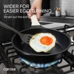CAROTE Kitchen Utensil Set for Nonstick Cookware - 446°F Heat Resistant Silicone Cooking Utensils Set 10pcs, Dark Grey, Oderless Spatula, Turner - Image 4