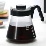 Hario V60 Glass Coffee Server, 1000ml, Black - Image 3