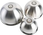 Babish 3-Piece Stainless Steel Mixing Bowl Set – Nesting Metal Bowls for Baking, Cooking, and Meal Prep – Durable & Dishwasher Safe - Image 3