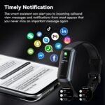 Fitness Tracker Smart Watch for Men Women, Heart Rate Blood Oxygen Sleep Monitor, 20+ Sports Modes, Step Activity Tracker,for Android iOS Phones - Image 5