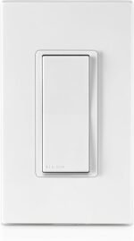 Leviton Decora Smart Switch with Z-Wave Technology, DZ15S-R52, White with Ivory and Light Almond Faceplates - Image 4