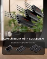 Spider Farmer GGS 3 in 1 Soil Sensor Pro 3Pcs, EC Moisture Temp Meter Tester with RJ12 Support Smart APP Control for Garden Indoor Grow Tent Room - Image 4