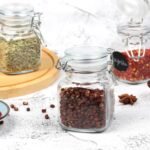 12 Pack Glass Jars with Airtight Lids, 3.4 oz Small Spice Jars, 12 Pack Empty Mini Glass Bottles with Silicone Gasket, Herb Containers with Chalkboard Labels and Marker for Kitchen - Image 5