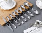 Magnetic Measuring Spoons Set of 8 Stainless Steel Stackable Dual Sided Nesting Teaspoons and Tablespoons for Measuring Dry and Liquid Ingredients - Image 4