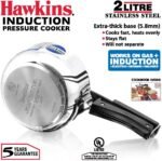 Hawkins B25 Pressure cooker, 2 Litre, Silver - Image 3