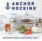 Anchor Hocking 12 Piece Glass Storage Containers with Lids (6 Glass Food Storage Containers & 6 Navy Blue SnugFit Lids) - Image 5
