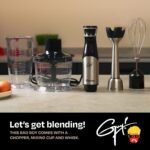 Guy Fieri's Flavortown Immersion Blender with DynamicShaft Technology, 400W & One-Hand Speed Control – Perfect for Soups, Sauces, Smoothies, Baby Food & More – Hand Blender & Electric Whisk - Image 7