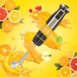 PowerLix Powerful Handheld Milk Frother With Stand Battery Operated Foam Maker Frother Wand For Coffee (A Black) (Hand Blender Set) - Image 7