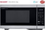 SHARP Countertop Microwave Oven Compatible with Alexa Orville Redenbacher's Certified with Removable 12.4" Carousel Turntable, 1000 Watt, 1.1 Cubic Feet, Stainless Steel - Image 3