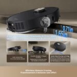 DREAME L50 Ultra Robot Vacuum and Mop Black with Auto-Empty and Mop Self-Cleaning, Precise Obstacle Avoidance, 19,500Pa Suction, HyperStream Detangling DuoBrush - Image 3
