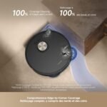 DREAME L50 Ultra Robot Vacuum and Mop Black with Auto-Empty and Mop Self-Cleaning, Precise Obstacle Avoidance, 19,500Pa Suction, HyperStream Detangling DuoBrush - Image 5