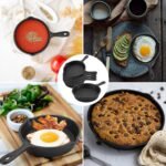 4 Pack Cast Iron Skillet 6 Inch, Nonstick Small Cast Iron Skillet, Black Small Frying Pan for Indoor and Outdoor Restaurant Kitchen - Image 5
