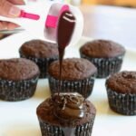 Cupcake Scoop, Cupcake Batter Scoop Batter Dispenser Sliding Button Dispenses DIY Bakeware Measuring Equal Amounts Kitchen Gadget Baking Tool Flour Distribution Silicone Plunger - Image 4