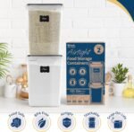 Reli. 8.5L Airtight Food Storage Containers with Lids (2 Sets) Kitchen Organizers and Storage Containers, Pantry Organizers | BPA Free Plastic XXL Set w/ 2 Measuring Cups, 6 Labels, Pen - Image 5