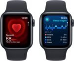 Apple Watch SE (2nd Gen) [GPS + Cellular 40mm] Smartwatch with Midnight Aluminum Case with Midnight Sport Band S/M (Renewed) - Image 5