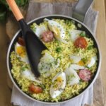 【2 Pack】Silicone Cooking Spoon for Nonstick Cookware - Wooden Handle Kitchen Spoon for Mixing, Flipping, Scraping & Serving - Heat-Resistant Spatula for Baking, Stirring (11.4'' Black 2-Pcs) - Image 3