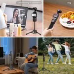 Portable Tripod-Stand and Selfie-Stick kit for DJI Osmo Mobile SE 7P 7 6 5 4 / Osmo-Pocket 3 2 1 / Osmo Action Camera 5 pro 4 3 2 1 - Image 6