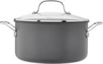 Cuisinart 644-24 Chef's Classic 6-Quart Nonstick-Hard-Anodized, Stockpot w/Cover - Image 3