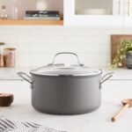 Cuisinart 644-24 Chef's Classic 6-Quart Nonstick-Hard-Anodized, Stockpot w/Cover - Image 4