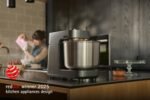 Ooni Halo Pro Spiral Mixer - Dough Stand Mixer with Attachments, 7.3 Quart Capacity and 58 Speed Settings - Charcoal Grey - Image 4