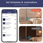 Go Smart Bridge Home Automation Hub for Motorized Blinds Compatible with Alexa, Google Home, IFTTT, Control4, Siri; Remote, App & Voice Control - Image 4
