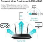 TP-Link AC1900 Smart WiFi Router (Archer A8) -High Speed MU-MIMO Wireless Router, Dual Band Router for Wireless Internet, Gigabit, Supports Guest WiFi - Image 5