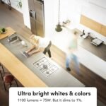 LIFX Color, A19 1100 lumens, Wi-Fi Smart LED Light Bulb, Billions of Colors and Whites, No Bridge Required, Compatible with Alexa, Hey Google, HomeKit and Siri (2 Pack) - Image 4