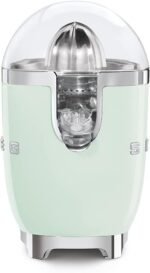 SMEG 50's Retro Style Electric Citrus Juicer, Pastel Green - Image 3
