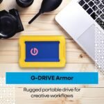 1TB G-Drive ArmorATD Rugged, Durable Portable External HDD, Up to 130MB/s, USB-C (5Gbps), USB 3.2 Gen 1 – SDPHE1G-001T - Image 4