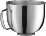 Cuisinart Stand Mixer, 12 Speed, 5.5 Quart Stainless Steel Bowl, Chef’s Whisk, Mixing Paddle, Dough Hook, Splash Guard w/ Pour Spout, White Linen, SM-50, Manual - Image 5