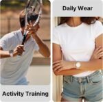 Fullmosa Magnetic Braided Watch Bands - 18mm 20mm 22mm Quick Release Replacement Wristband, Stretchy Nylon Solo Loop Compatible with Traditional and Smartwatches for Men Women - Image 6