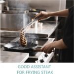 meekoo 6 Pcs 11 Inches Stainless Steel Korean BBQ Grill Tongs Japanese Barbecue Tongs for Cooking Portable Kitchenware Home Outdoor Steak Salad Food - Image 7